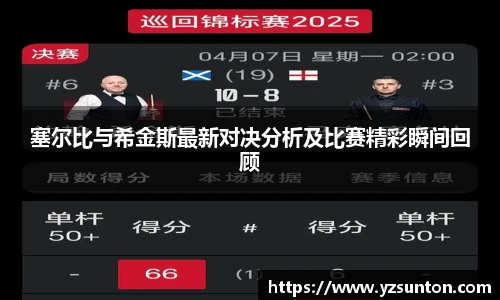 塞尔比与希金斯最新对决分析及比赛精彩瞬间回顾